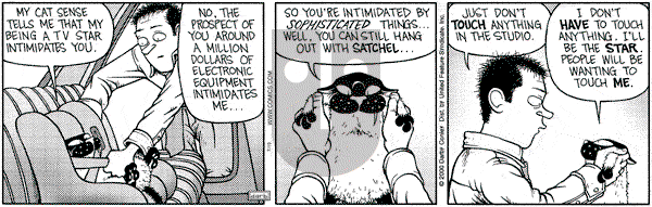Get Fuzzy on Wednesday July 19, 2000 Comic Strip