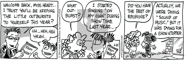 Heart of the City on Tuesday June 24, 2014 Comic Strip