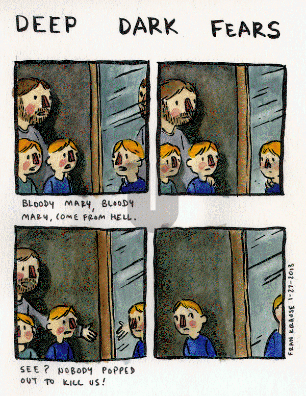 Deep Dark Fears - Monday July 14, 2014 Comic Strip