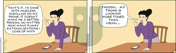 Nancy on Wednesday November 25, 2020 Comic Strip