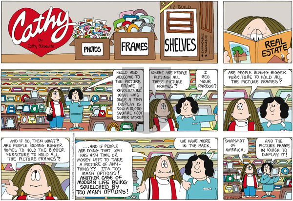 Cathy Classics on Sunday February 21, 1999 Comic Strip