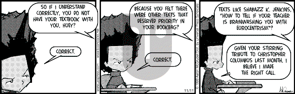 The Boondocks on Thursday June 14, 2007 Comic Strip