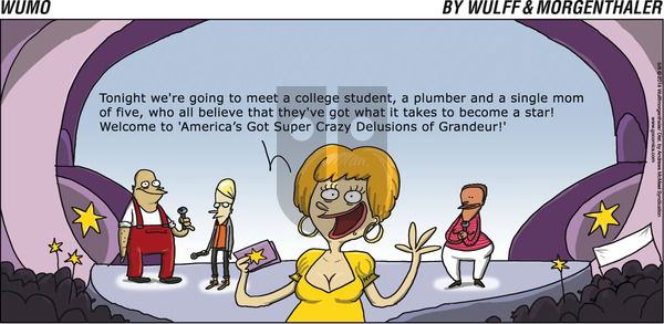WuMo on Sunday May 6, 2018 Comic Strip