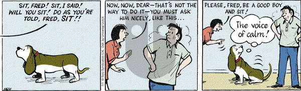 Fred Basset on Wednesday July 1, 2015 Comic Strip