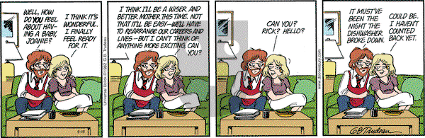 Doonesbury on Friday May 15, 2015 Comic Strip