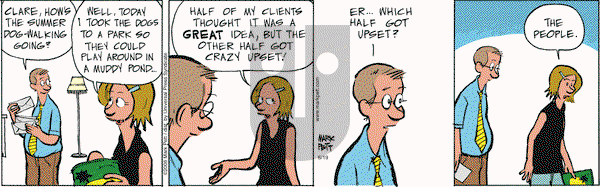 Lucky Cow on Monday June 19, 2006 Comic Strip