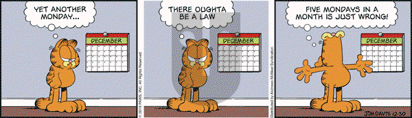 Garfield on Monday December 30, 2019 Comic Strip