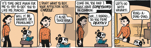 Pooch Cafe on Thursday January 6, 2005 Comic Strip