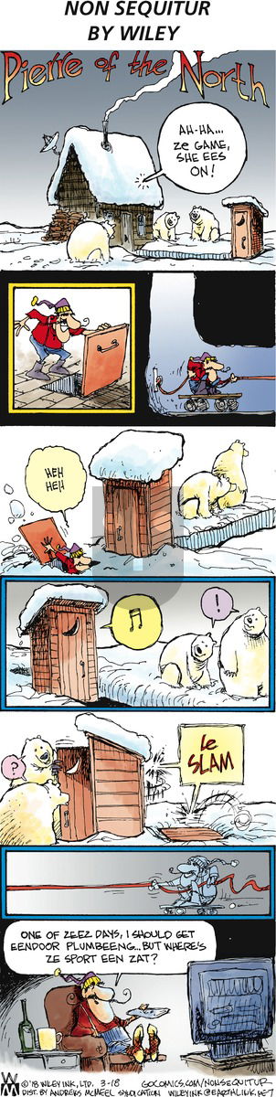 Non Sequitur on Sunday March 18, 2018 Comic Strip