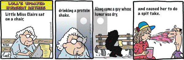 Lola on Thursday September 20, 2018 Comic Strip