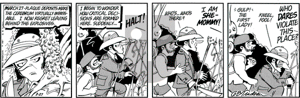Doonesbury on Friday March 27, 1987 Comic Strip