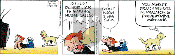 Red and Rover on Monday March 1, 2021 Comic Strip