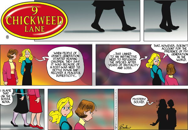 9 Chickweed Lane - Sunday July 27, 2014 Comic Strip