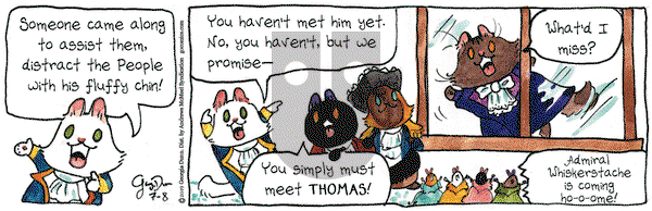Breaking Cat News on Monday July 8, 2019 Comic Strip