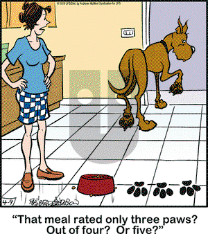 Marmaduke on Monday April 9, 2018 Comic Strip