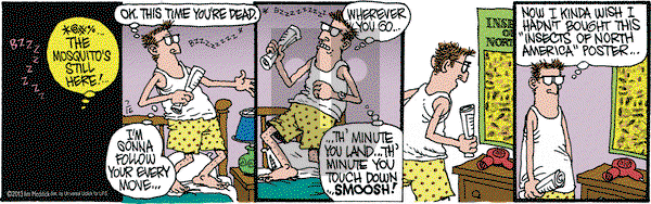 Monty on Tuesday July 16, 2013 Comic Strip