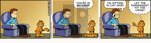 Garfield on Saturday August 17, 2013 Comic Strip