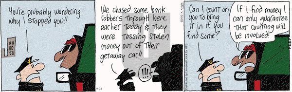 The Knight Life on Monday September 24, 2012 Comic Strip