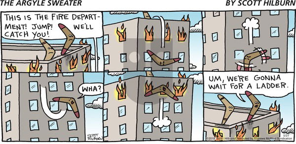 The Argyle Sweater on Sunday May 27, 2018 Comic Strip