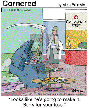 Cornered on Wednesday May 8, 2019 Comic Strip