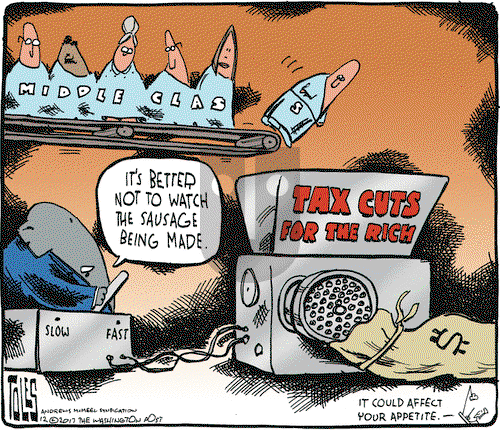 Tom Toles on Wednesday December 13, 2017 Comic Strip