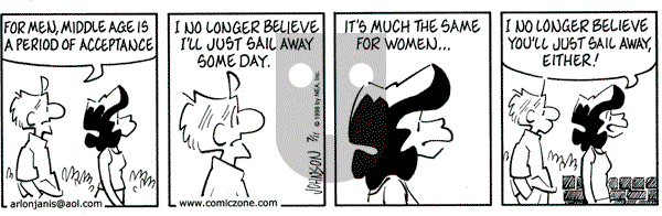 Arlo and Janis on Saturday July 11, 1998 Comic Strip
