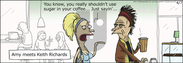WuMo - Monday April 7, 2014 Comic Strip