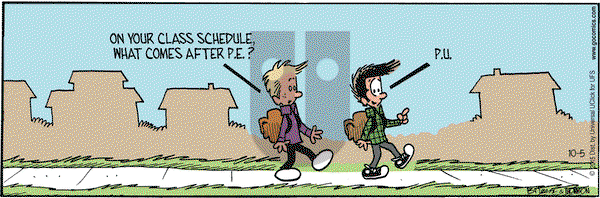 Grand Avenue on Monday October 5, 2015 Comic Strip