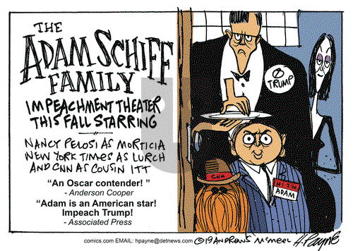 Henry Payne on Thursday October 24, 2019 Comic Strip