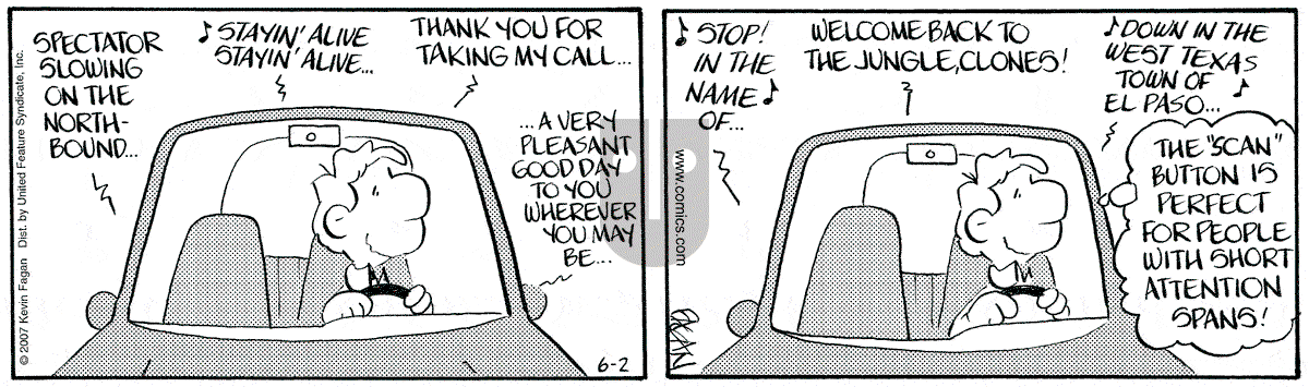 Drabble - Saturday June 2, 2007 Comic Strip