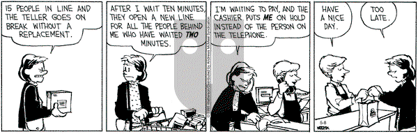 Calvin and Hobbes on Thursday May 8, 2025 Comic Strip