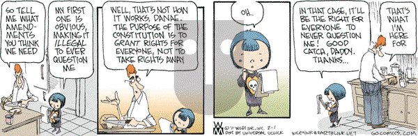 Non Sequitur on Tuesday February 1, 2011 Comic Strip