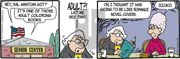 Lola on Tuesday November 20, 2018 Comic Strip