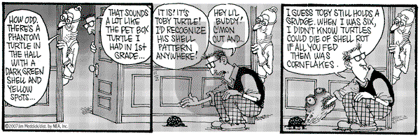 Monty on Friday November 2, 2007 Comic Strip