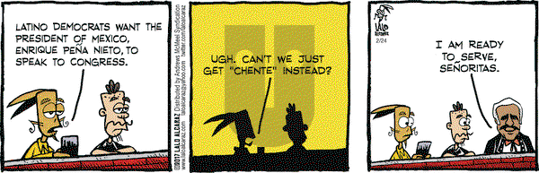 La Cucaracha on Friday February 24, 2017 Comic Strip