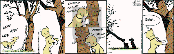 Red and Rover on Tuesday March 30, 2021 Comic Strip