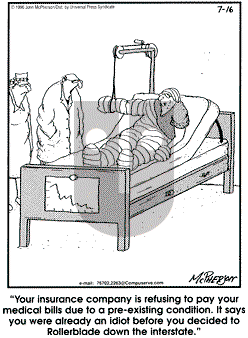 Close to Home - Tuesday July 16, 1996 Comic Strip