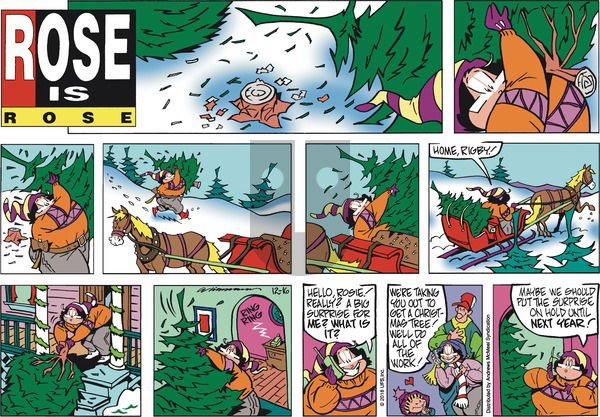 Rose is Rose - Sunday December 16, 2018 Comic Strip