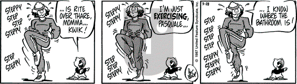 Rose is Rose on Saturday March 28, 1987 Comic Strip