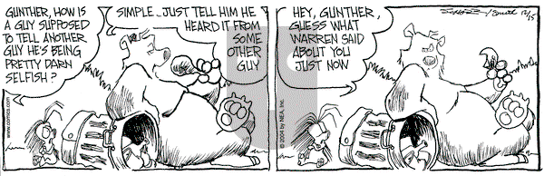 The Grizzwells on Wednesday December 15, 2004 Comic Strip
