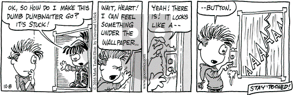 Heart of the City on Saturday October 8, 2016 Comic Strip