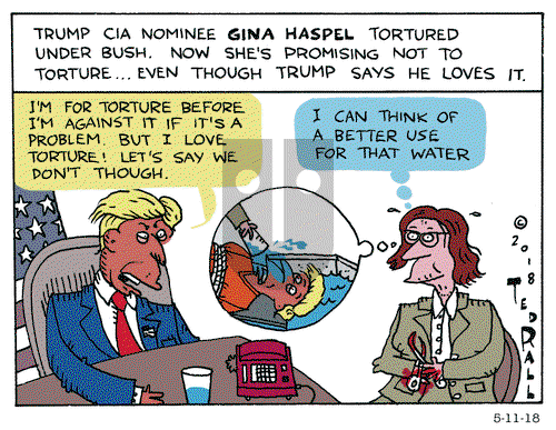 Ted Rall on Friday May 11, 2018 Comic Strip