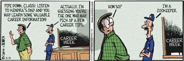 Grand Avenue on Saturday May 14, 2011 Comic Strip