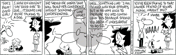 Baby Blues on Thursday September 2, 1993 Comic Strip