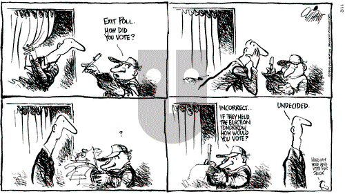 Pat Oliphant on Monday November 2, 1992 Comic Strip