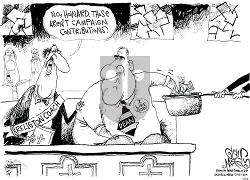 Glenn McCoy on Wednesday January 14, 2004 Comic Strip