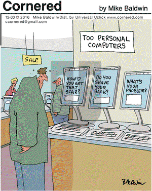 Cornered on Friday December 30, 2016 Comic Strip