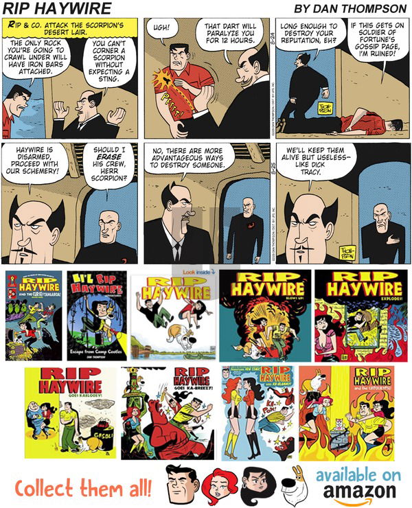 Rip Haywire on Sunday September 2, 2018 Comic Strip