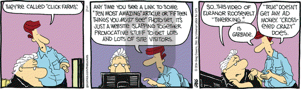 The Buckets on Monday June 16, 2014 Comic Strip