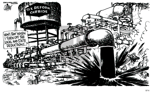 Pat Oliphant on Wednesday August 14, 1985 Comic Strip